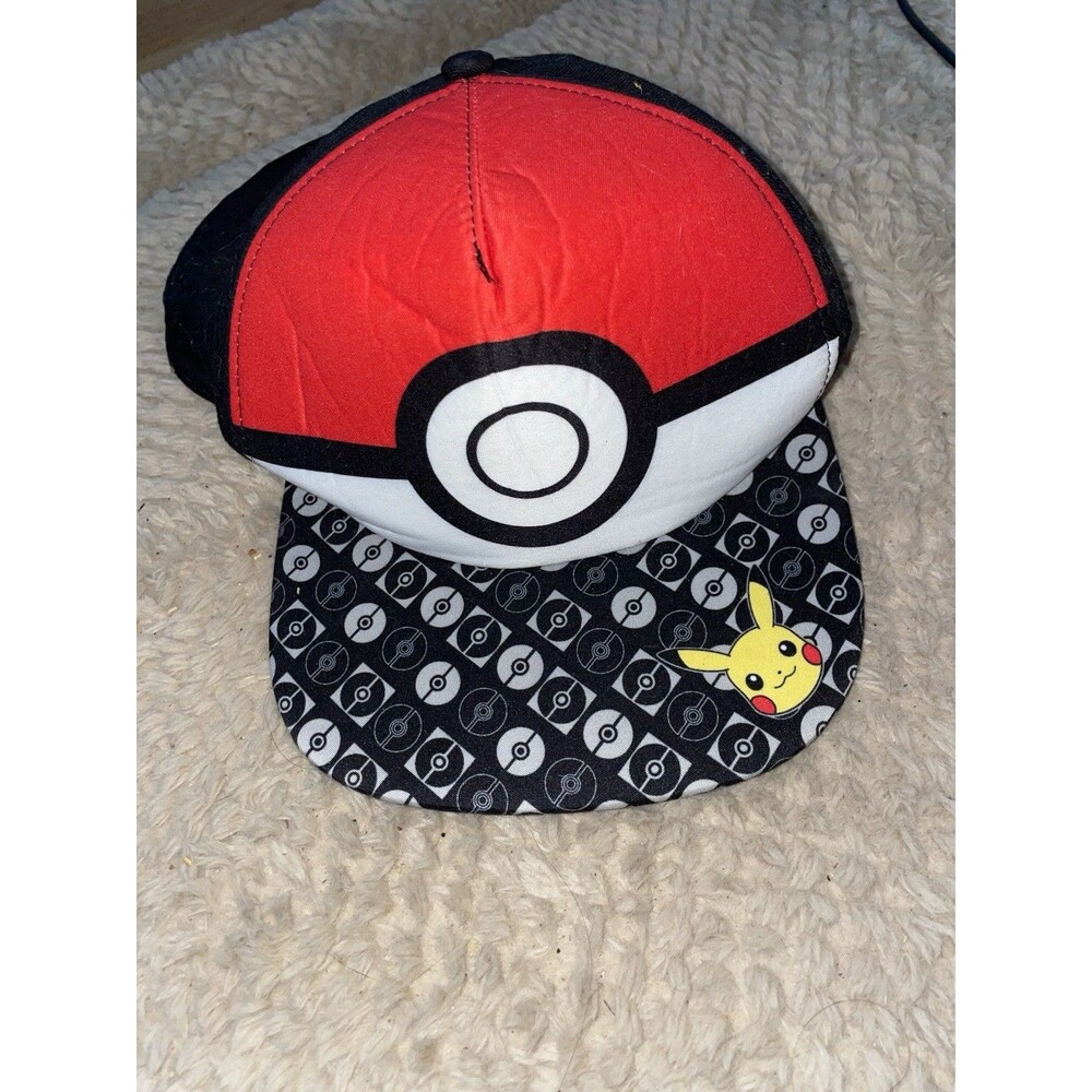 2017 POKEMON Pikachu Nintendo Snapback Baseball Cap / Truckers Hat